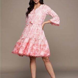 Beautiful embroidered boho dress size S